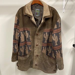 Vintage Leather Desert Jacket